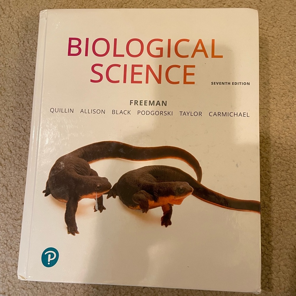 Biological Science (Seventh Edition) by Freeman.